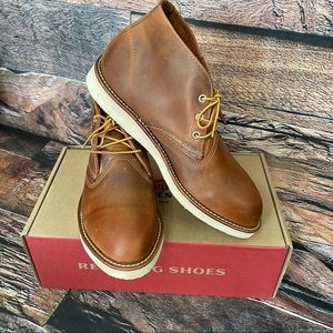 NIB Men’s Red Wing Chukka Boots! Size 9D, 10D Color Copper.